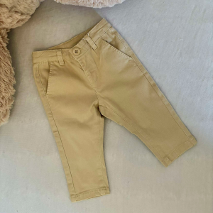 Pantalon chino bébé beige