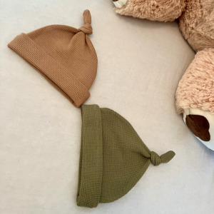 Bonnet bébé 0-3 mois 100% coton, certifié Oeko-tex