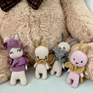 Doudou crochet fait main Made In France