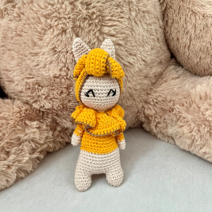 Doudou crochet fait main Made In France