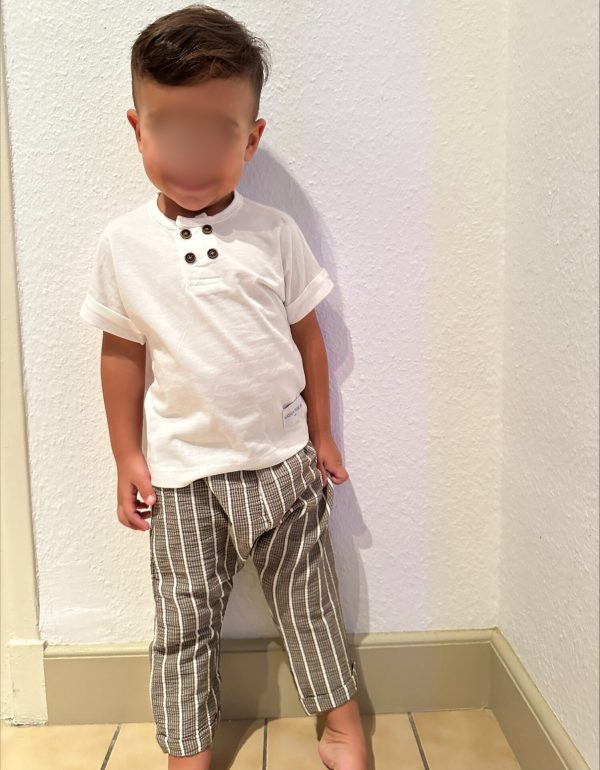 Ensemble t-shirt et pantalon 100% coton – Image 3
